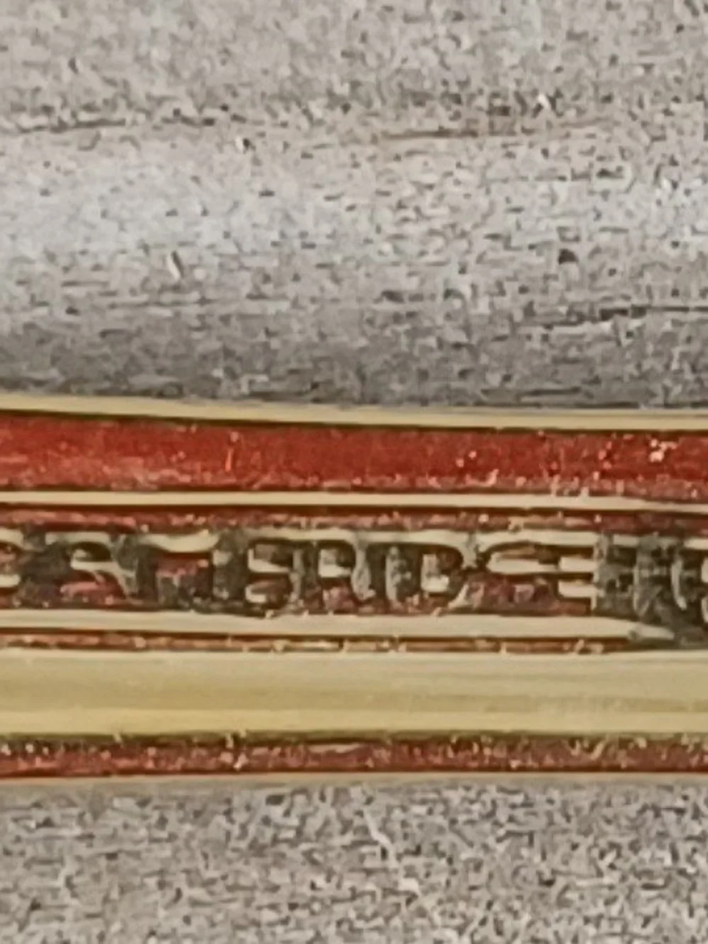 Vintage Cambrige Gold Tone Flatwere